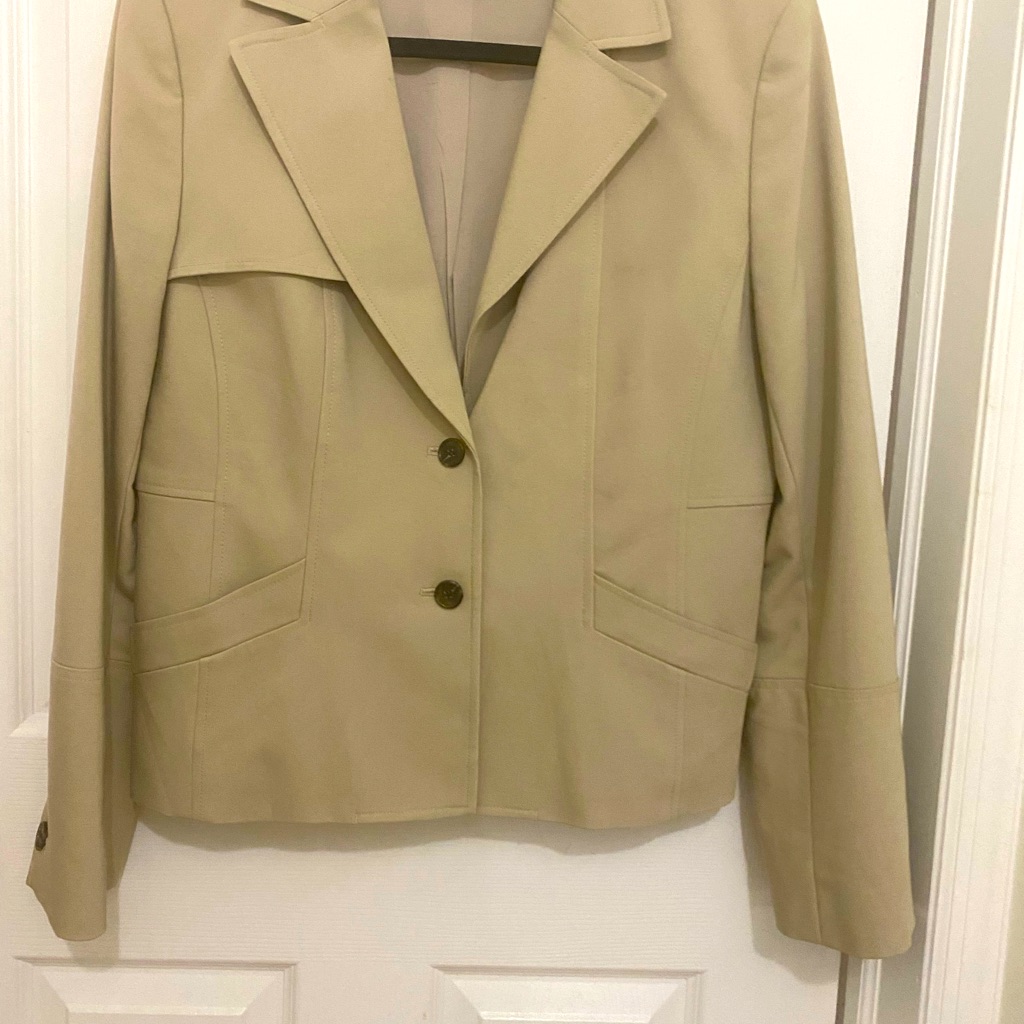 Ann Taylor Tan Color Blazer Very Clean Ann Taylor Tan Color Blazer Very Clean